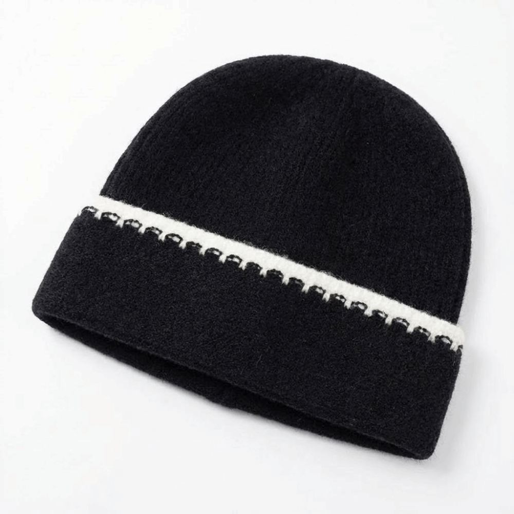 Knit Beanie Hat Warm - Women's Fashion Ear Protection Warm Knitted