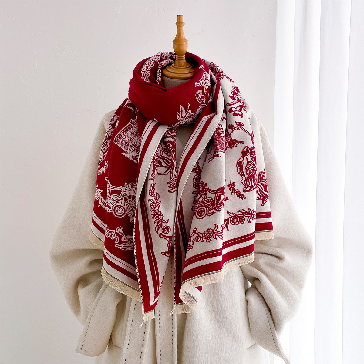 Scarf Female Hijab Pashmina Ba - огляд і ціна Cashmere Pashmina Wrap
