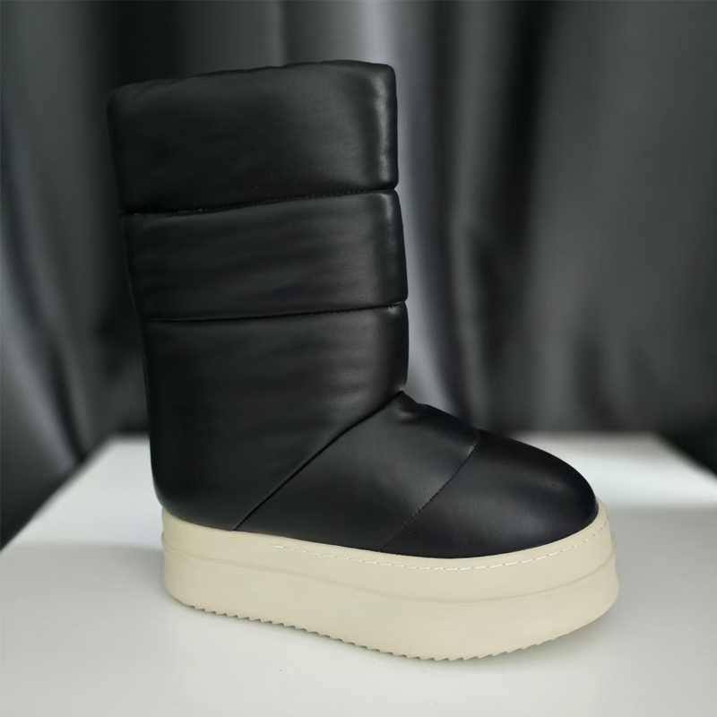 Black Slip-On Platform Puffy S - огляд і ціна Waterproof Winter Boot