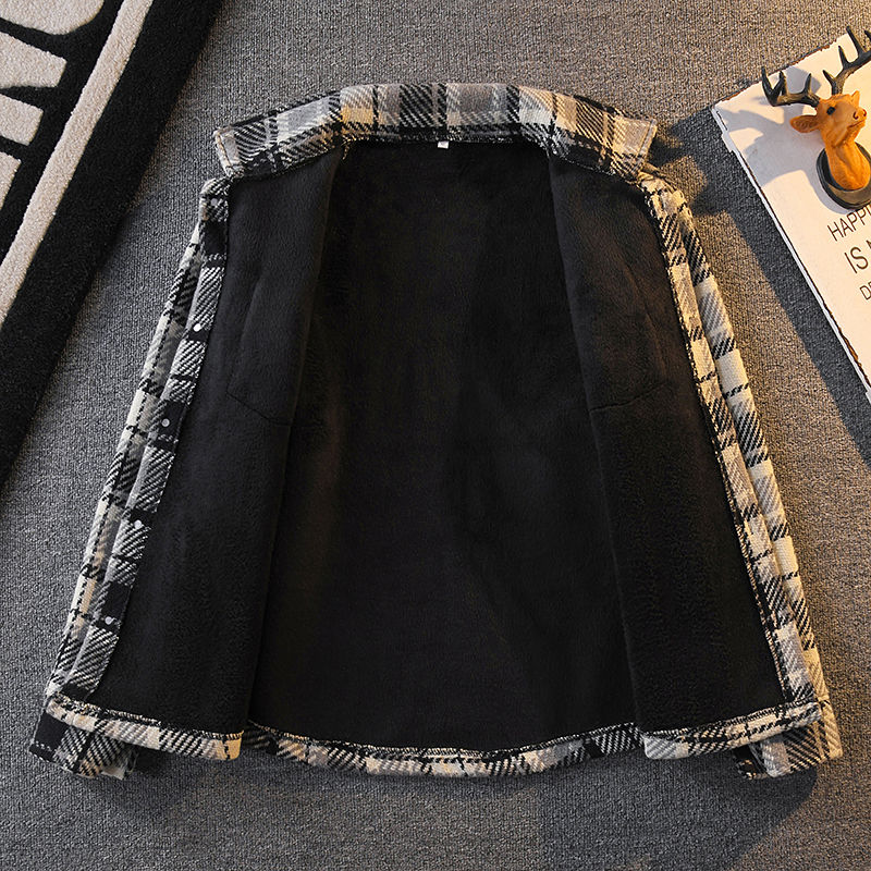 Men's Plaid Flannel Shirt Thic - огляд і ціна Flannel Shirt Lined