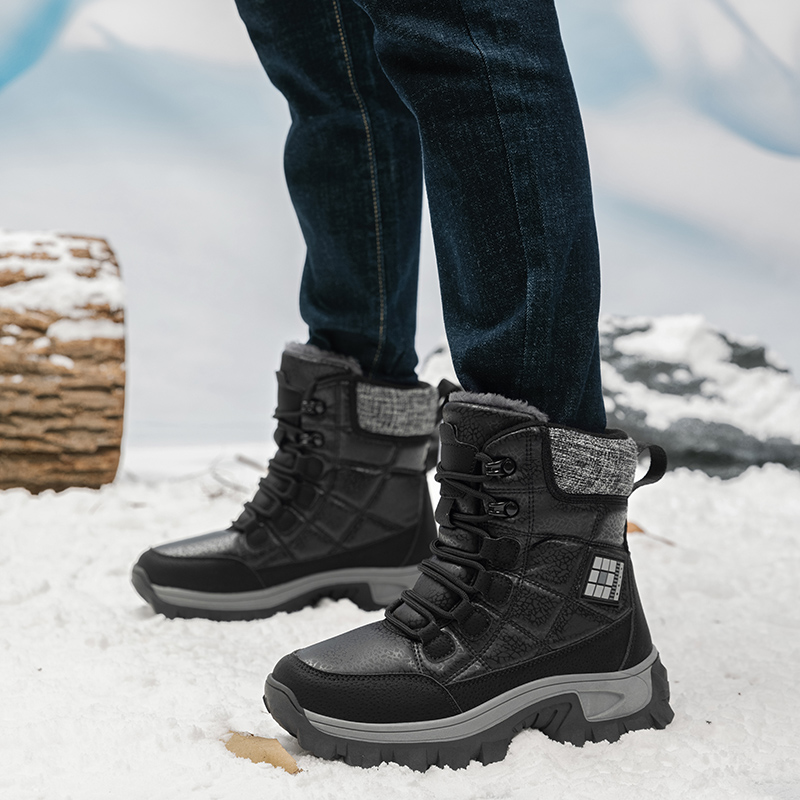 New Men's Winter Boots Warm Pl - огляд і ціна Waterproof Winter Boot
