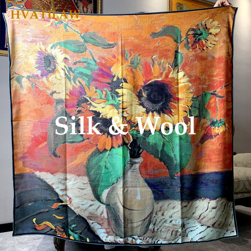 Elegant 30% Silk 70% Wool Scar - огляд і ціна Shawl Wrap Winter