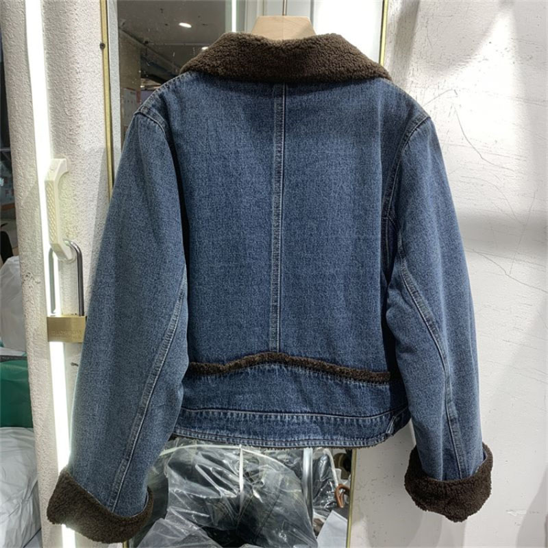 Thickened Denim Winter Coat Co - огляд і ціна Down Jacket Packable