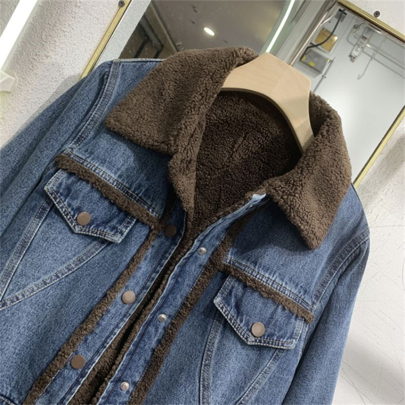 Thickened Denim Winter Coat Co - огляд і ціна Down Jacket Packable