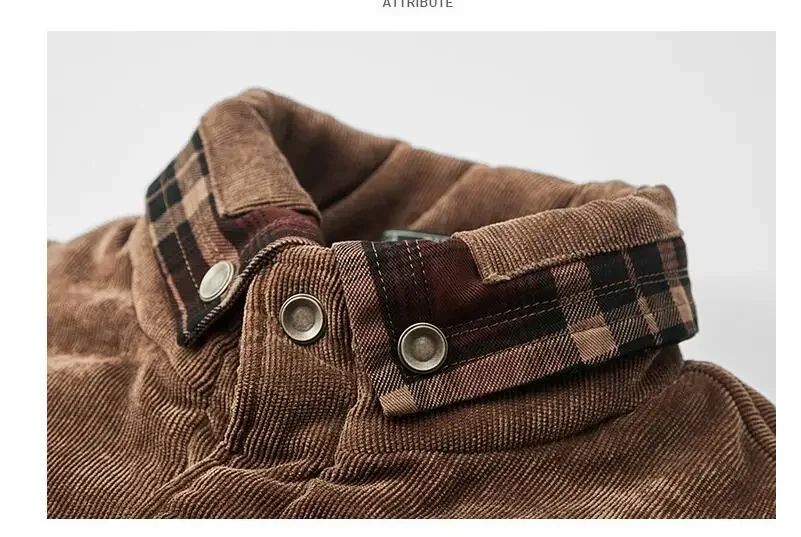 Men Plaid Shirts Winter Jacket - огляд і ціна Flannel Shirt Lined