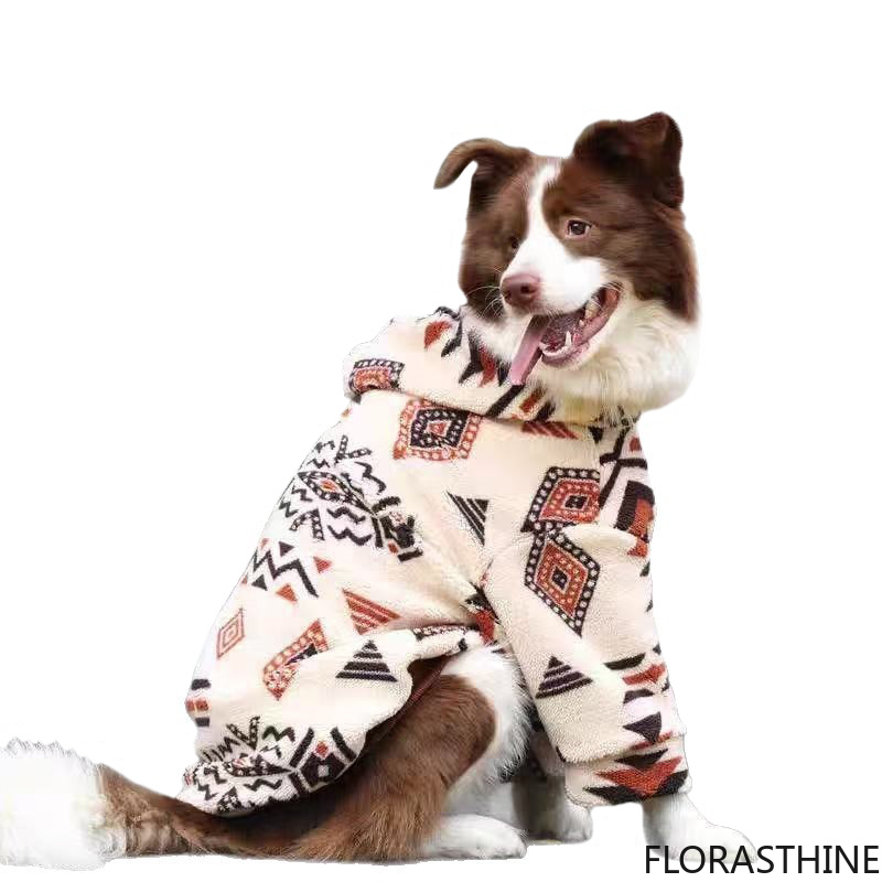 Hooded Dog Coat Winter Warm Th - огляд і ціна Sherpa Hoodie Fleece