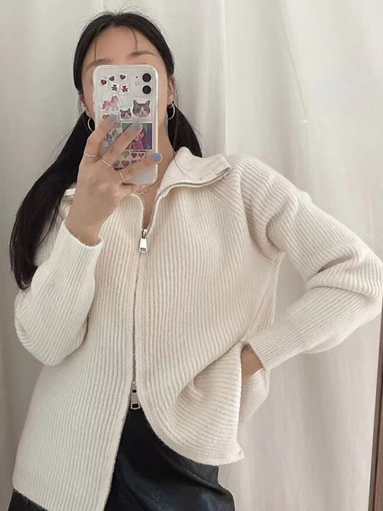 Autumn Winter Woman Fashion Kn - огляд і ціна Wool Coat Peacoat